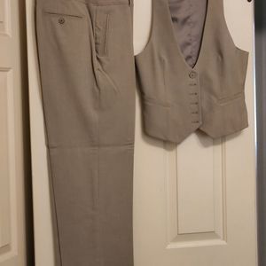 pants suit with vest